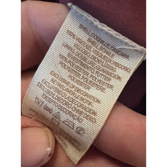 Free People Boho Purple Floral Print Long Sleeve Mini Dress Festival Hippie Chic - Picture 11 of 11